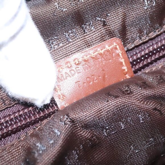 BURBERRY Nova Check Tote Bag PVC Beige Brown Auth 114787 - Picture 12 of 16